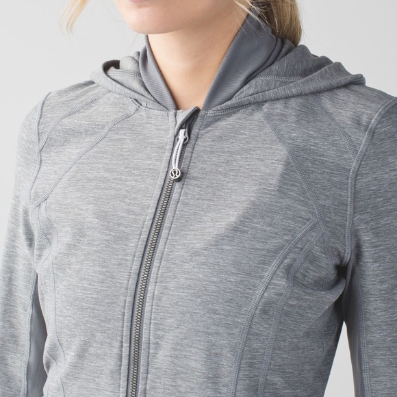 Lululemon daily practice jacket heathered slate - Picture 5 of 16